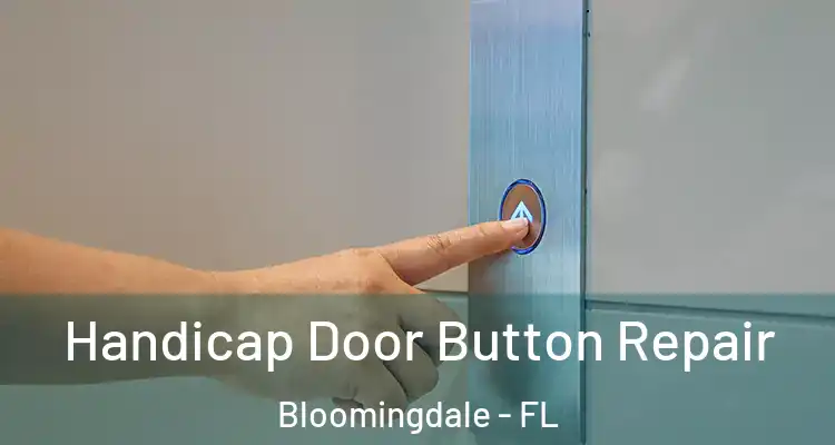 Handicap Door Button Repair Bloomingdale - FL