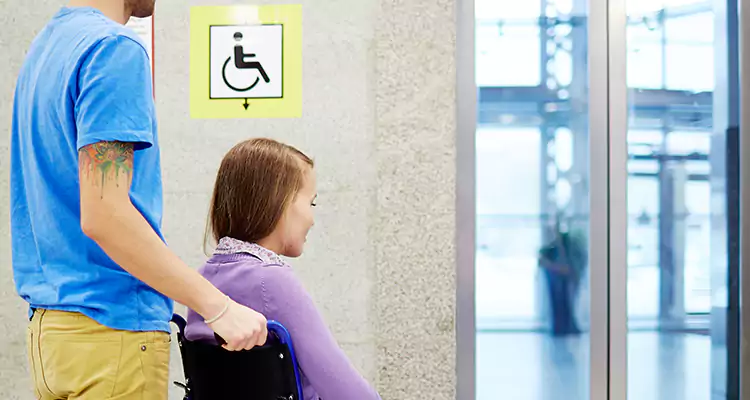 ADA Handicap Door Installation in Bloomingdale, FL