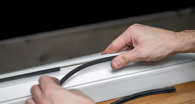 Garage Door Bottom Seal Repair in Bloomingdale, FL