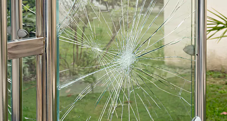 Frameless Glass Door Repair at Home in Bloomingdale, FL