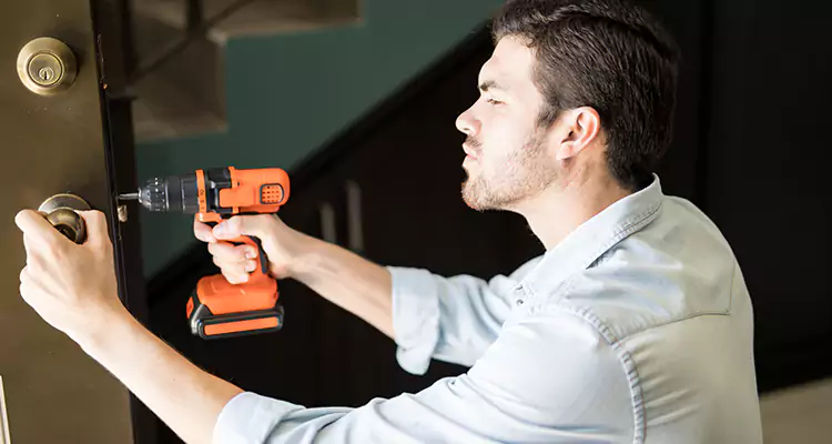 Commercial Steel Security Door Repair in Bloomingdale, FL