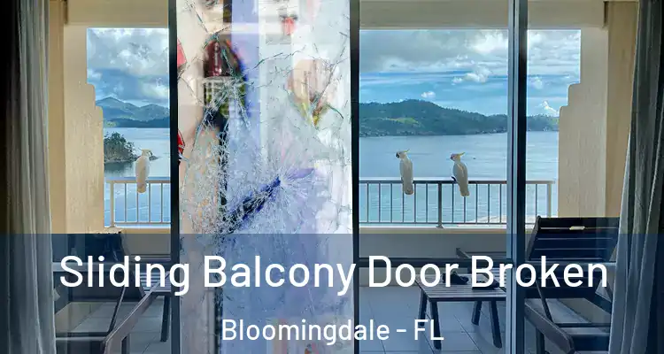 Sliding Balcony Door Broken Bloomingdale - FL