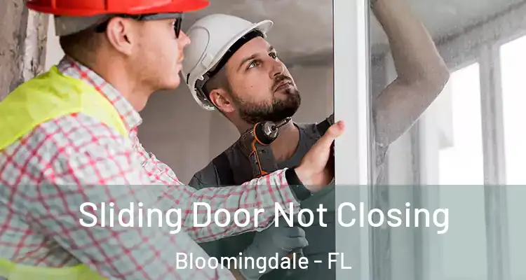Sliding Door Not Closing Bloomingdale - FL